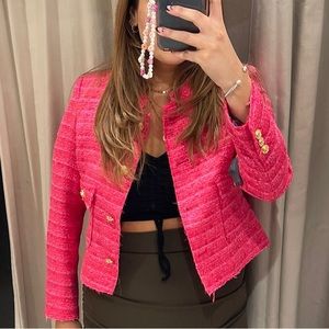 Zara Pink Blazer